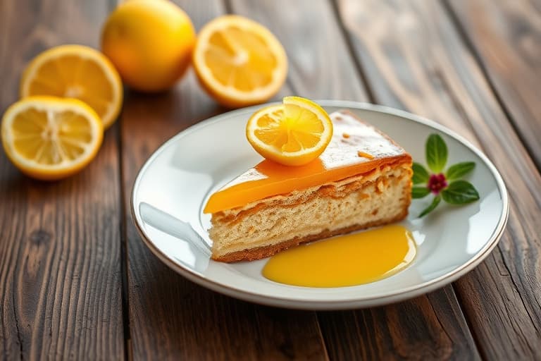Sitron- eller appelsinkake (Cake Citron ou Cake Orange)