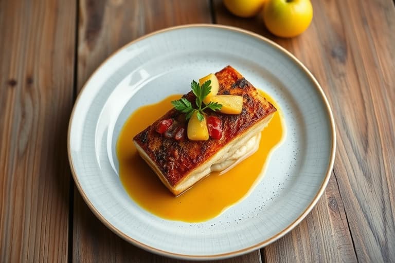 Grillet biffspyd med appelsin- og hoisinsaus