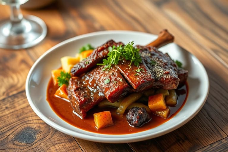 Søt og sur spareribs