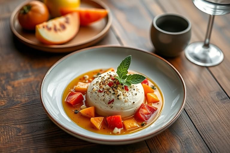 Tropisk fruktgranita