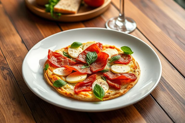 Cal-Italia Pizza med prosciutto og fiken