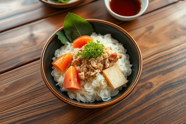 Japansk-style stekt ris (Chahan)