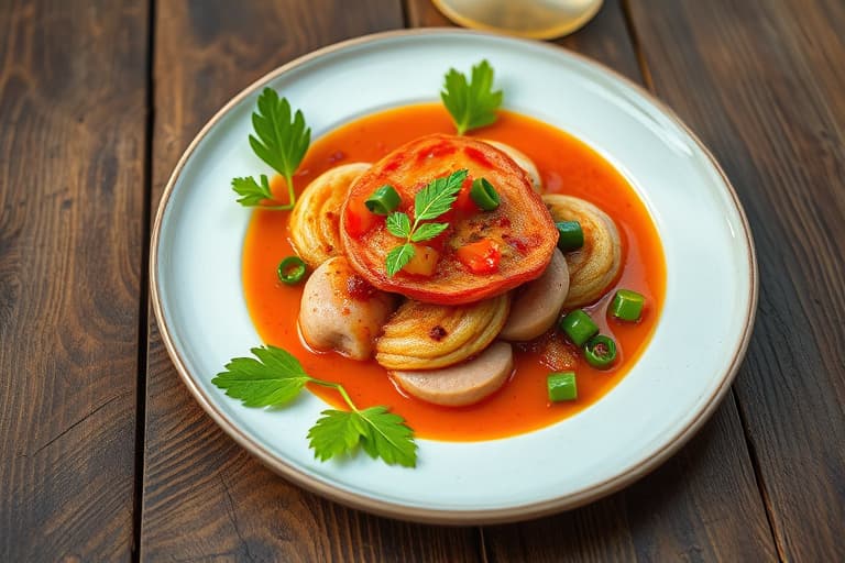 Fersk tomatsuppe med gazpacho-stil