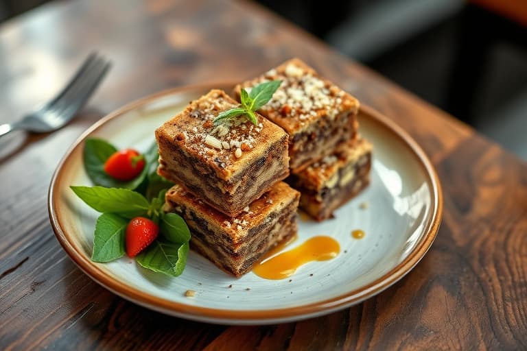 "Brown on Blonde" Blondies