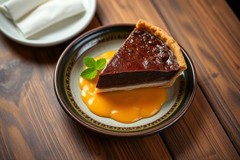 Venter på Wilma Pie (sjokolade-karamell-pekannøttpai)