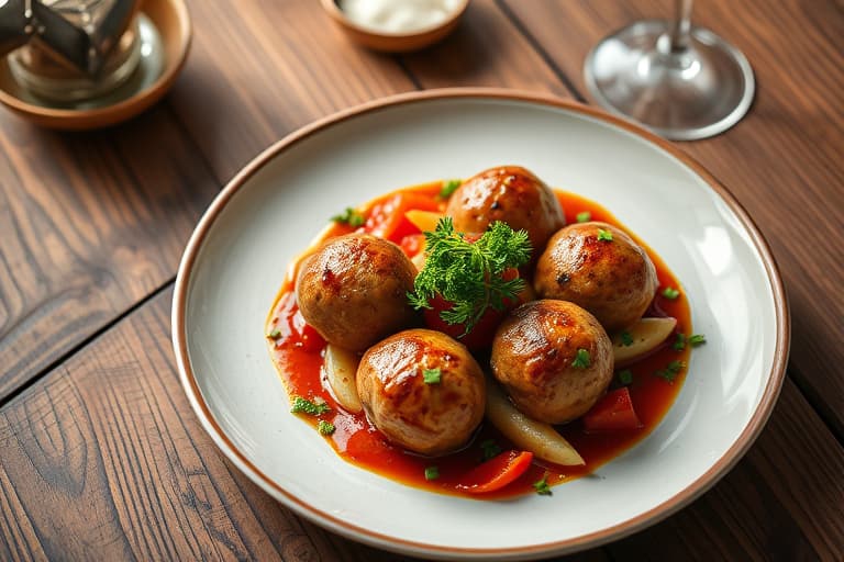 Enkle og deilige kjøttboller