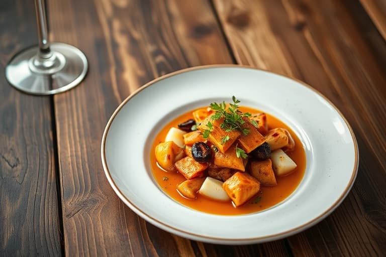 Hoisin-glassert kjøttkakerundstykke