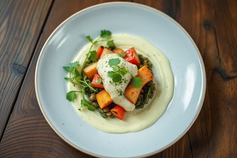 Koriander- og tofumasjonnaise