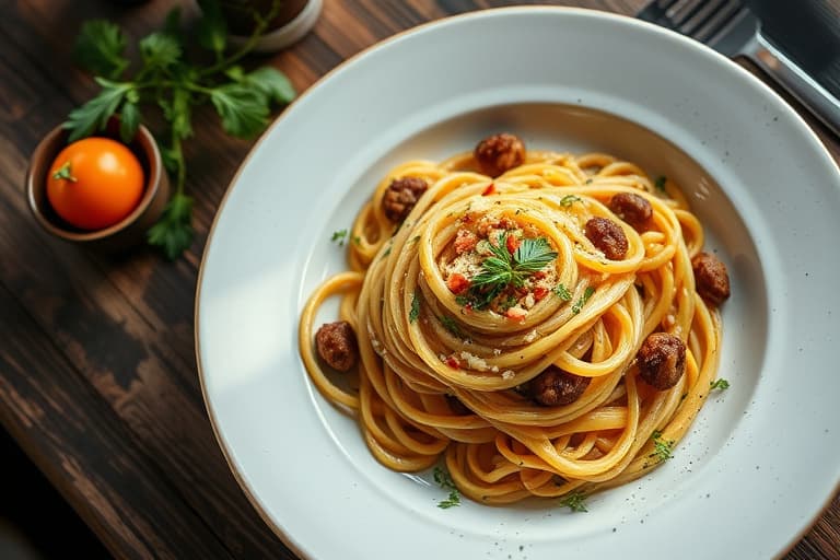 Ristet orzo med safran og fennikel