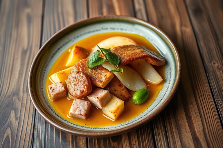 Sitron- og kulturmelkspai med safran