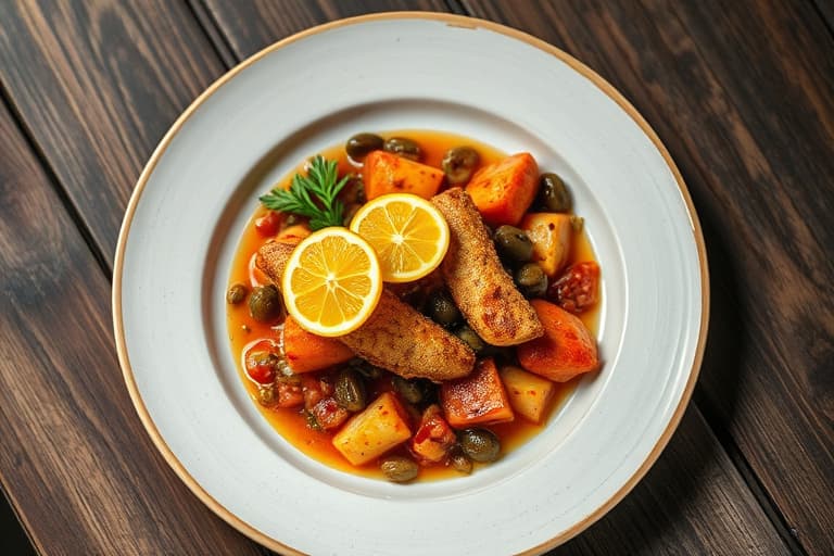 Langtidskokt Marrakech-kyllestuing med konserverte sitroner og oliven