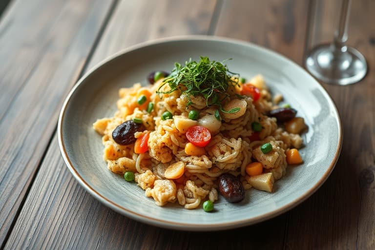 Farro og pinjekernetabbouleh