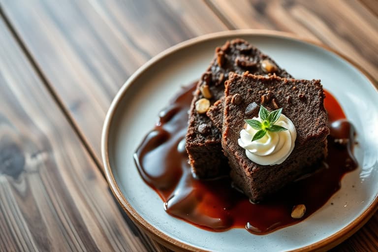 Fudgy sjokoladekake til bursdagen