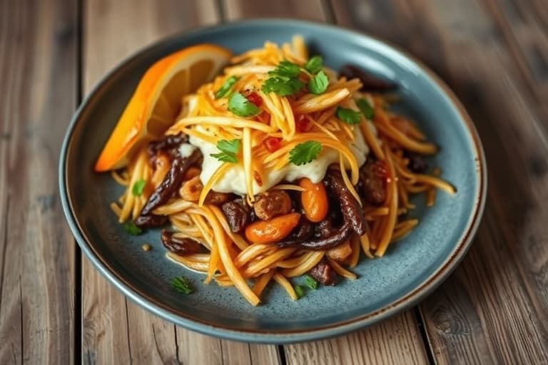 Kyllingburritos i sørvestlig stil