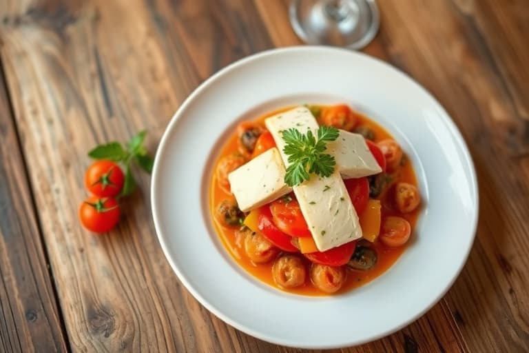 Ristede tomater med Stilton