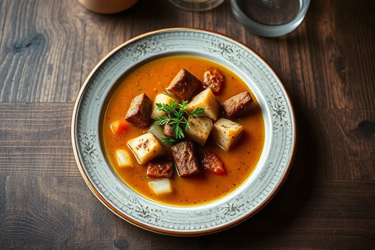 Sellerirot- og eplesuppe