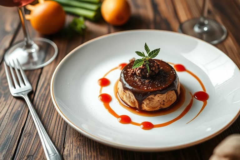 Sjokolade- og pekannøttgodbiter Rosé