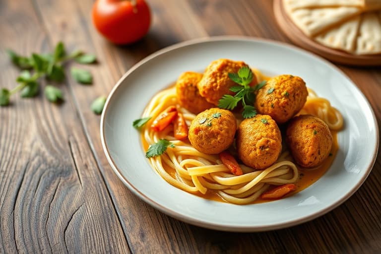 Krydret potetretter med masala