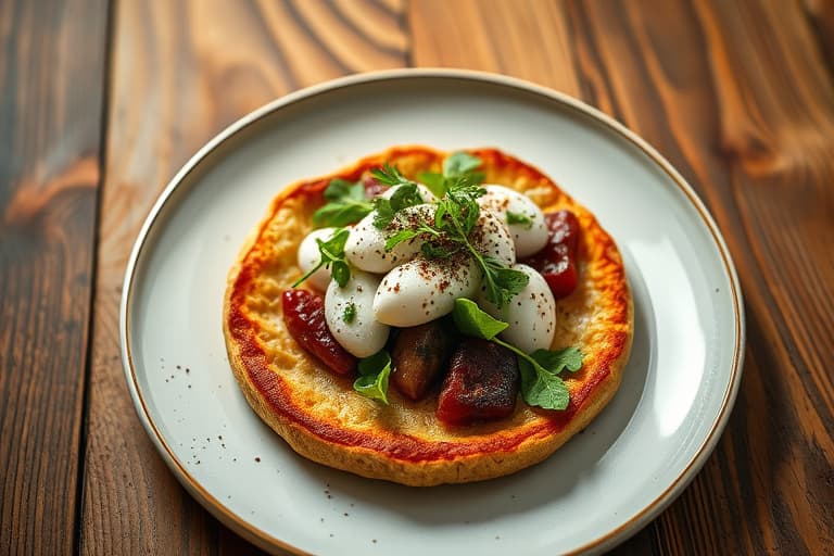 Grillet pita med gresk salat