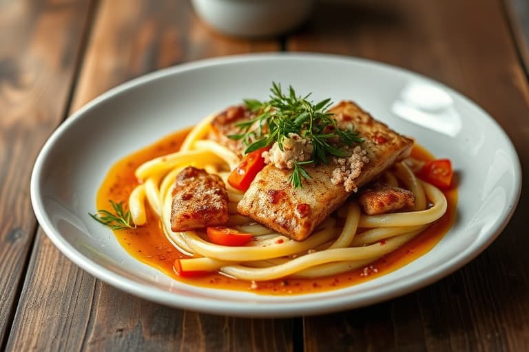 Stekte løkringer med sprø skorpe