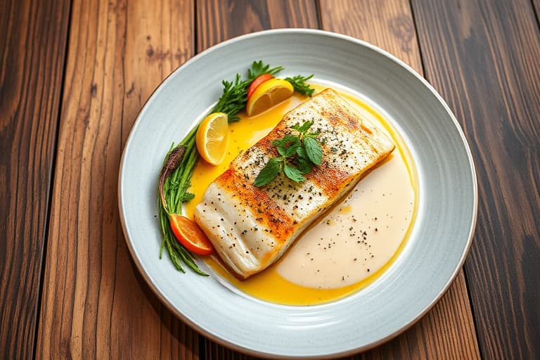 Sitrongras-tilapia med sopp