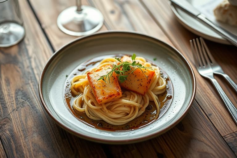 Krepsespredning med bennefrø-vafler