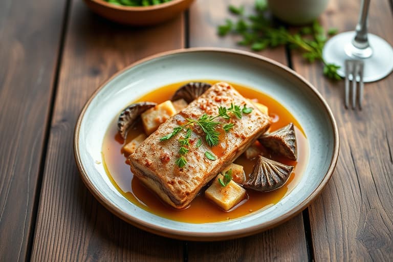 Enkel stekt kalkun med uten roux-saus