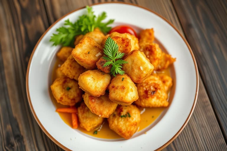 Gulrot- og vårløkfritters