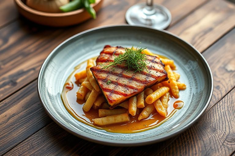 Biff- og Boursin-smørbrød