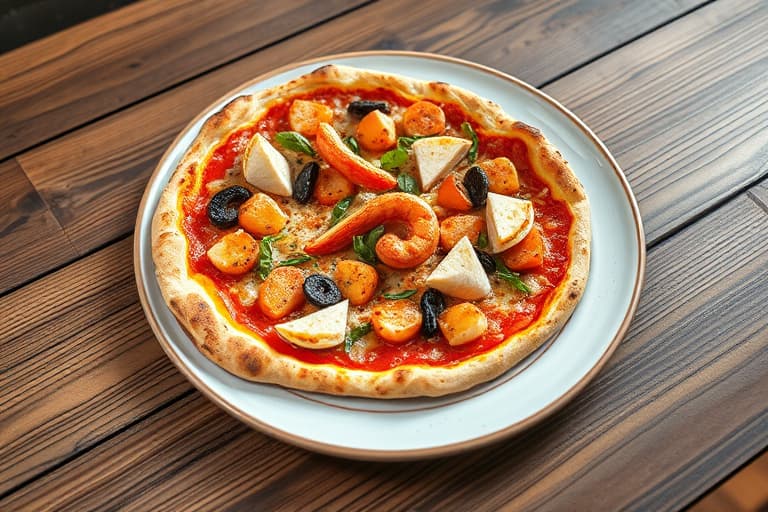 Grillet pølse- og fikenpizza med geitost