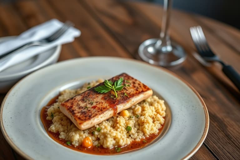 Mahi-Mahi-spyd med tapenade og couscous