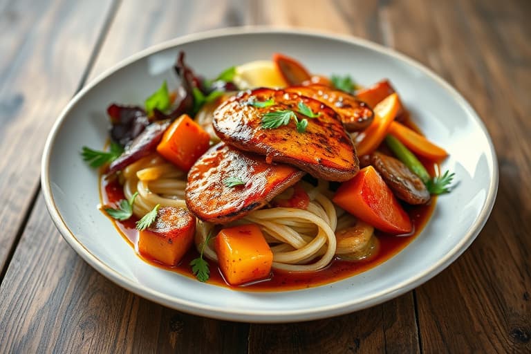 Mock kylling stekt biff