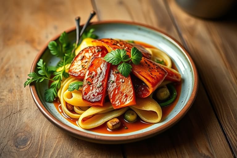 Panang-karri med kylling