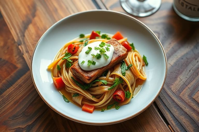 Sydindiske linsepakker med raita