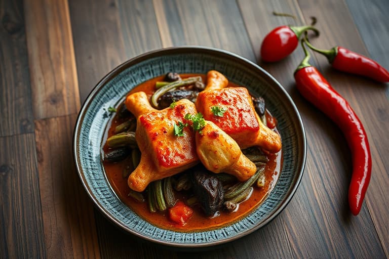 Artisjokker med fløyelsaktig ovnsbakt rød paprika