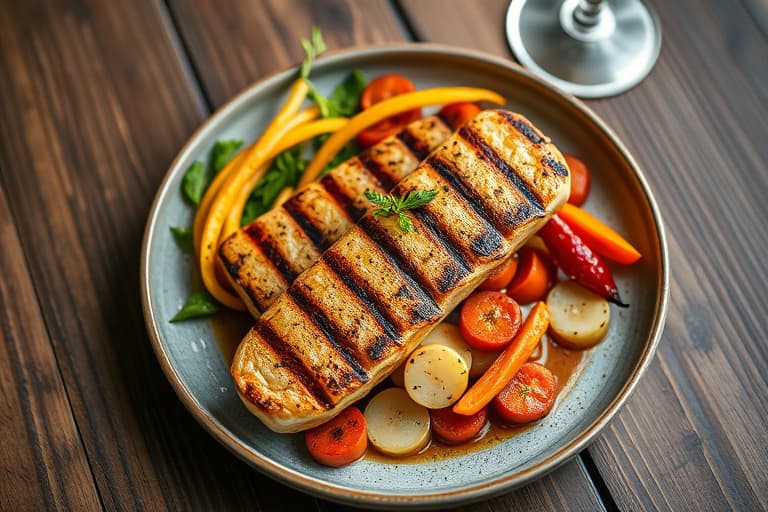 Grillede pølser i pitabrød