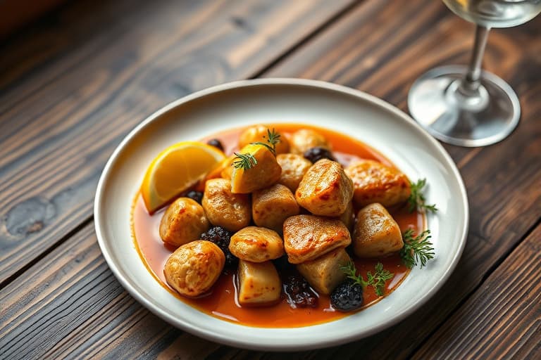 Lammestek med artisjokker og sitroner