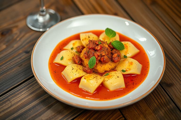 Sveitserkål-ravioli