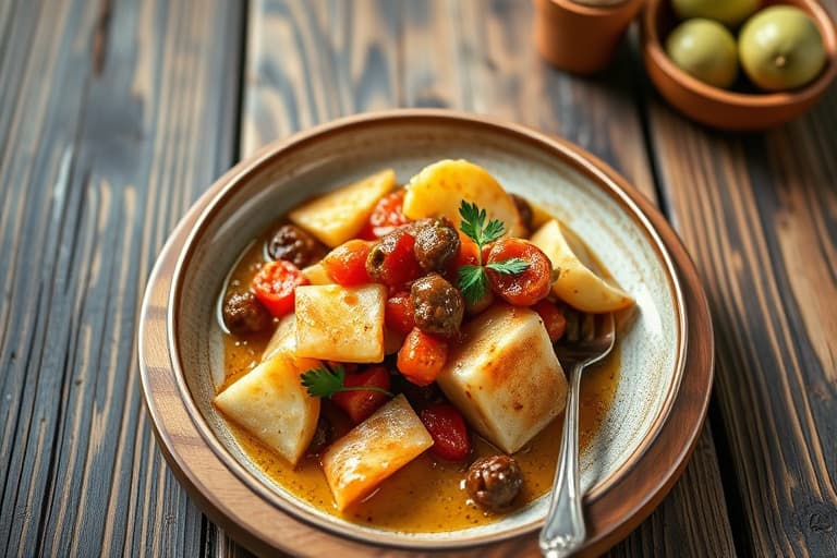 Saltet mandel- og pistasjbrikke