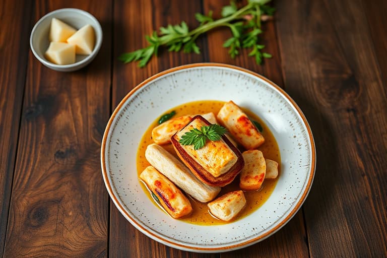 Bakte linfrøkrabbekaker