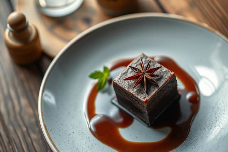 Varm sjokolade med espresso, sitron og anis