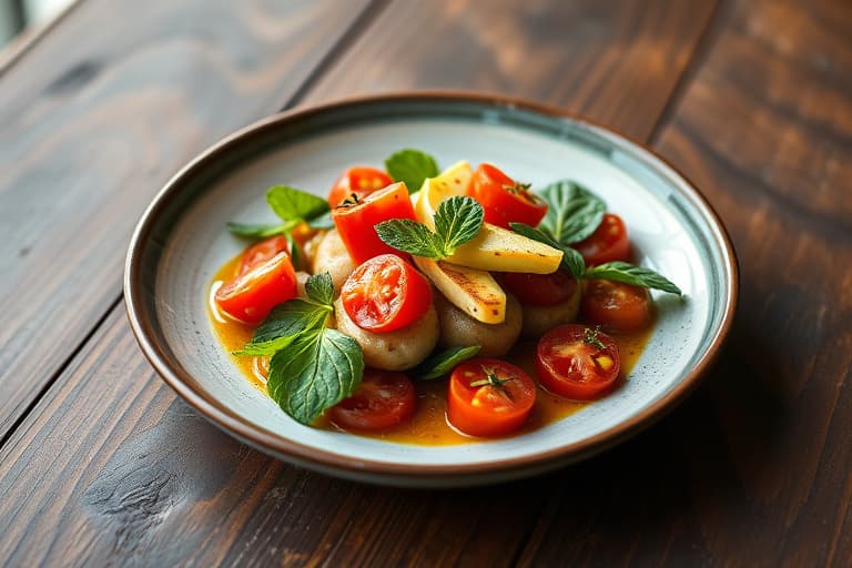 Cherrytomater fylt med avokado