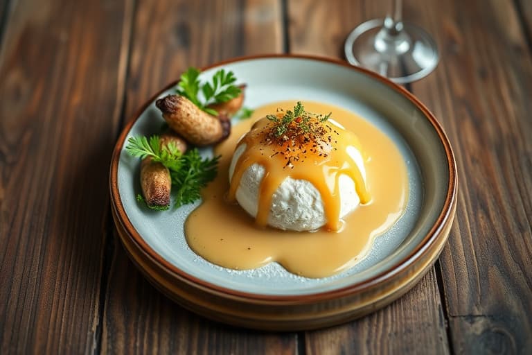 Jordbær med kamillekrem