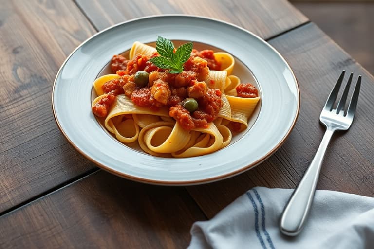 Cavatelli med svinekjøtt ragù