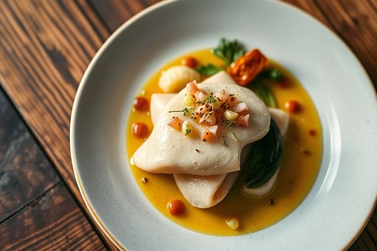 Linser med bitre grønnsaker