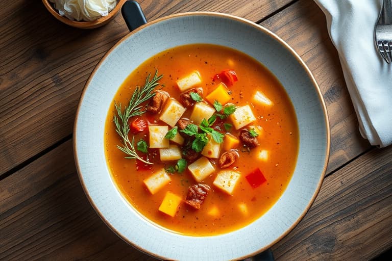 Aromatisk gulrotsuppe