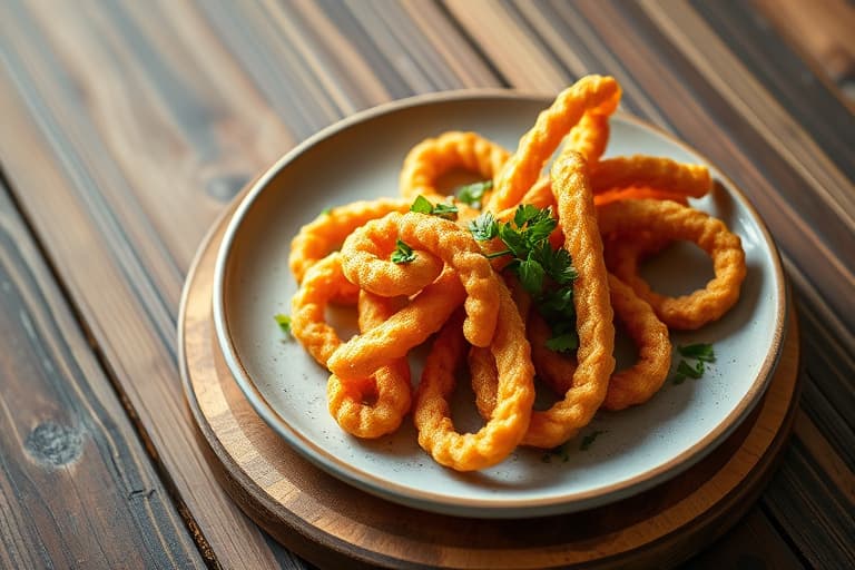 Churros (friterte spiraler av deig)