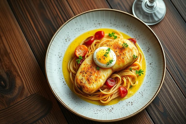 Epler og nøtte-smørterte med butterdeig