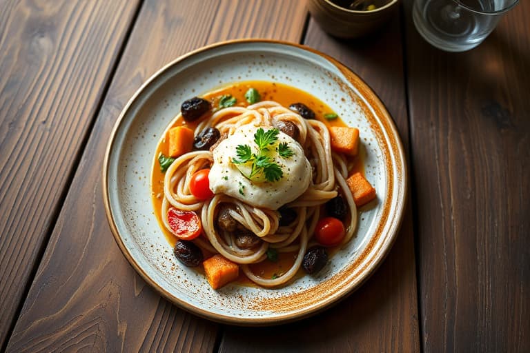 Fideuà med blåskjell