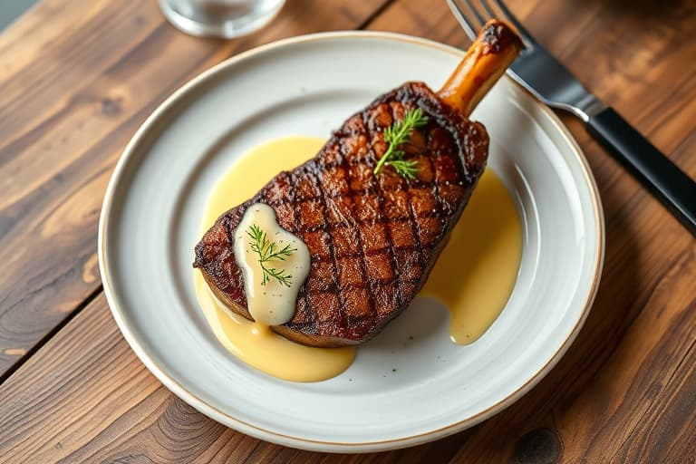 Ribeye-steak med béarnaise-smør